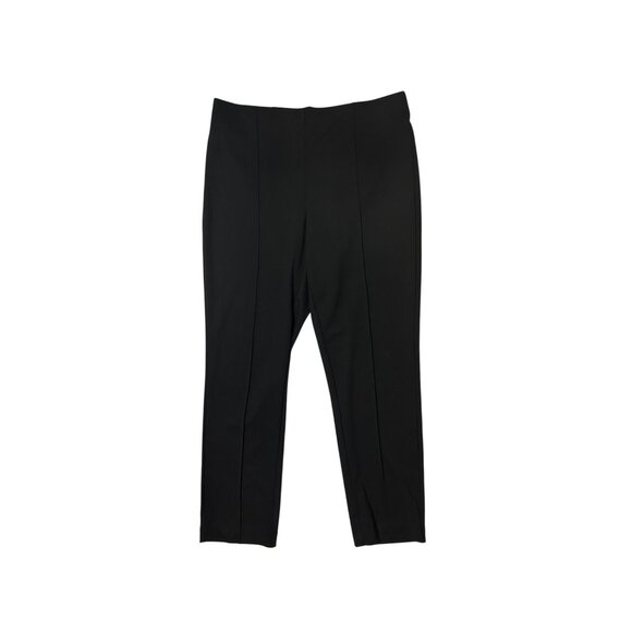 Ruby Rd. Petite Black Stretch Pull-On Pants PM 1789 - Picture 1 of 6
